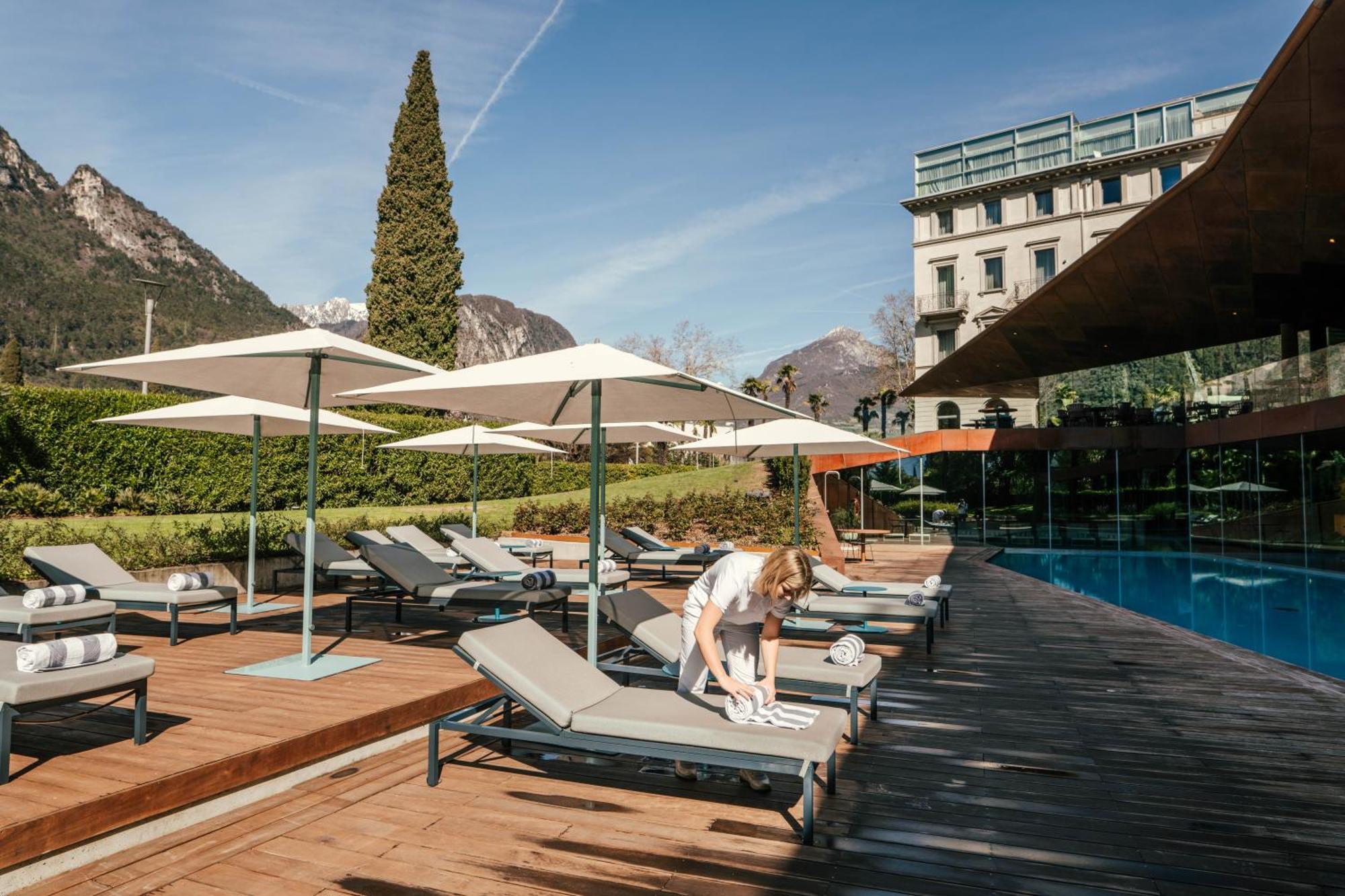 Lido Palace - The Leading Hotels Of The World Riva del Garda Eksteriør billede
